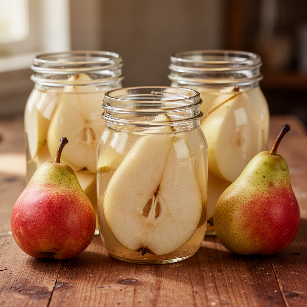 Canned Pear Halves