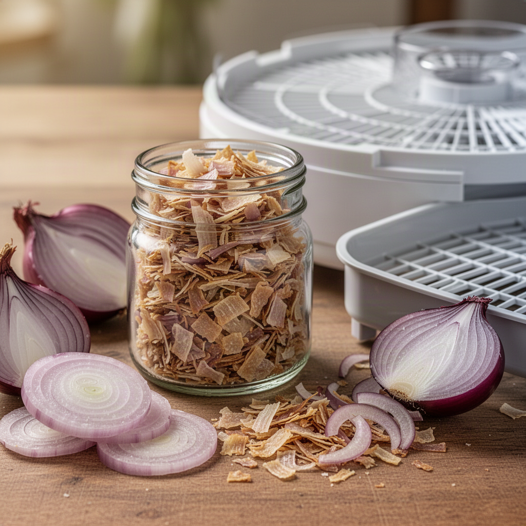 Dried Onion Flakes
