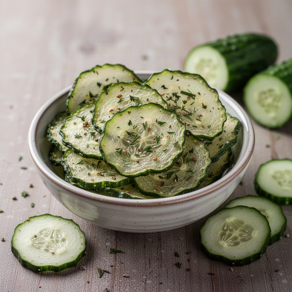 Dried Cucumber Chips