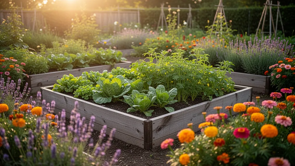 A welcoming productive home garden